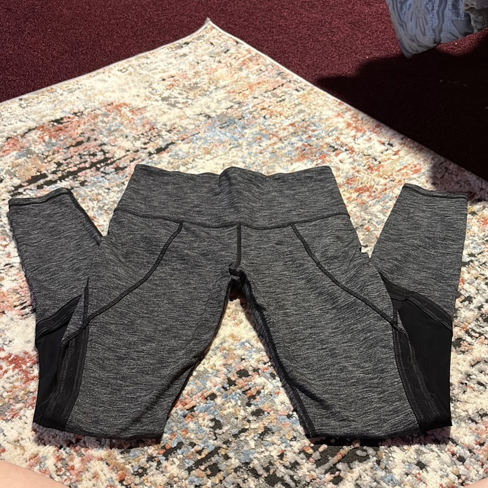 Athleta Heathered Gray Leggings
